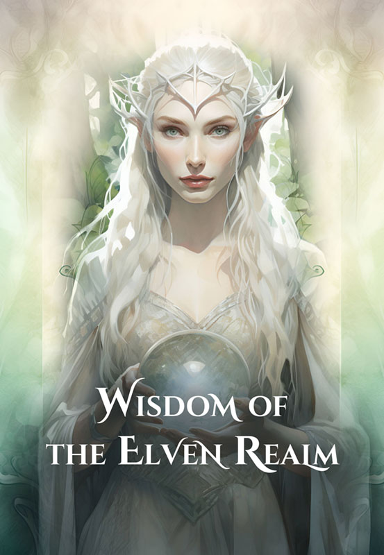 wisdom of the elven realm oracle cards