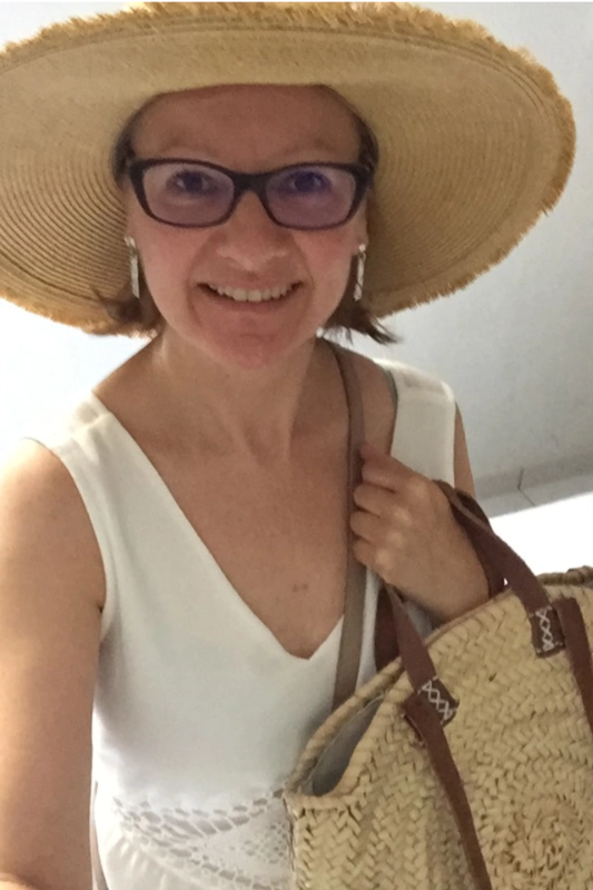 me, in the South of France in the summer of 2020