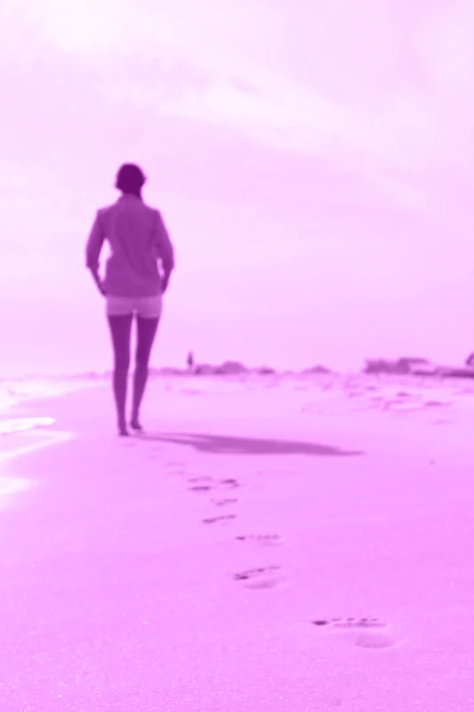 woman holding sparklers